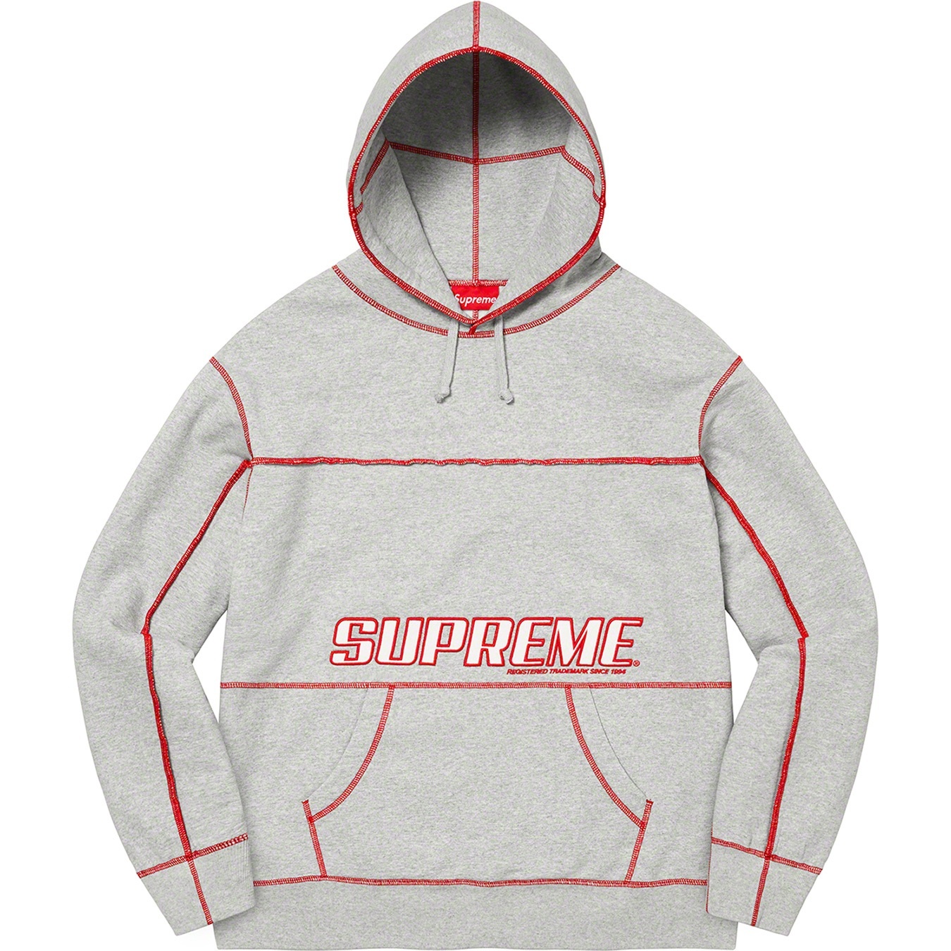 Coverstitch Hooded Sweatshirt view 3